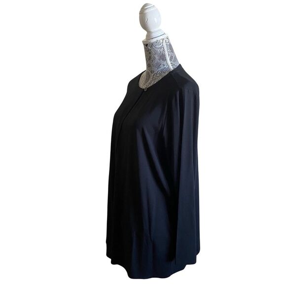 New J. Jill Wearever Collection Single Button Cardigan Black Size Large - Picture 2 of 7